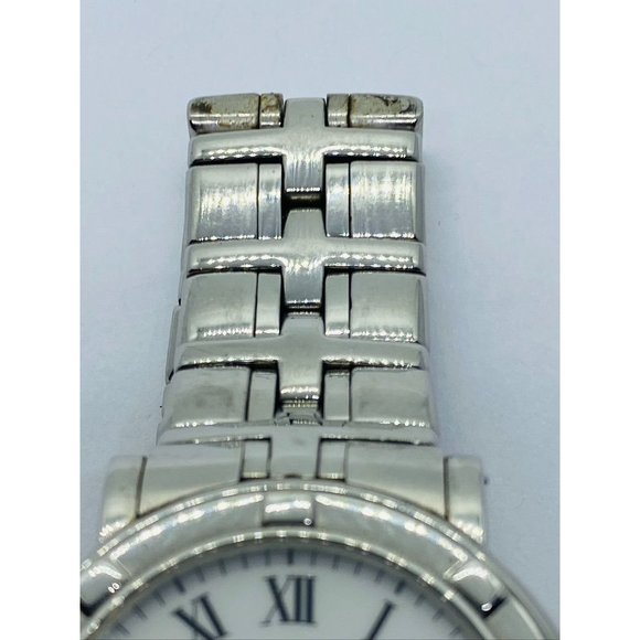 SOLD!!!Raymond Weil Parsifal 9551 Stainless Steel White Dial 6.75" - Picture 5 of 10